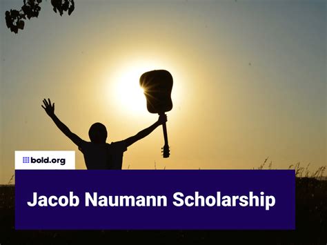 jacob naumann memorial scholarship